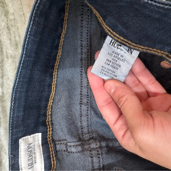Hudson Jeans Women's Low-Rise Boot Cut Jeans Size 25 - Picture 6 of 9